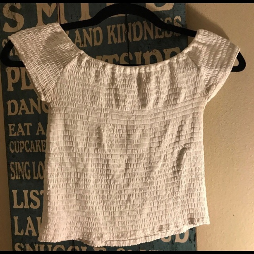 brandy melville white top